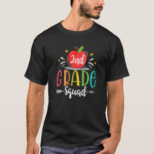 2nd Grade Squad  Back To School Teachers Students T-Shirt