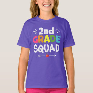 2nd Grade Squad Girl T-Shirt