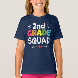 2nd Grade Squad Girl T-Shirt