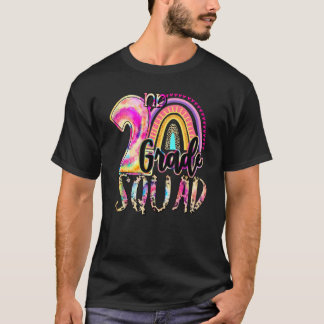 2nd Grade Squad Girls Boys Teacher Team Second Gra T-Shirt