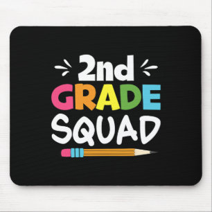 2nd Grade Squad Second Teacher Student Team Ck To  Mouse Pad