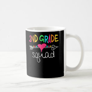 2nd Grade Squad Second Teacher Student Team Coffee Mug
