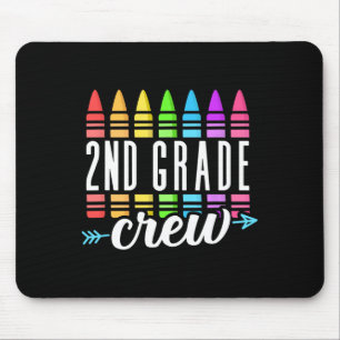 2nd Grade Squad Teacher Team Second Grade Rocks Ki Mouse Pad