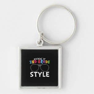 2nd Grade Teacher 2nd Grade Style Key Ring