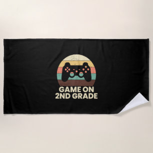 2nd Grade Teacher Game On 2nd Grade Beach Towel