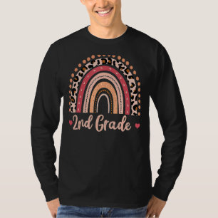 2nd Grade Teacher  Rainbow  Back To School 1 T-Shirt
