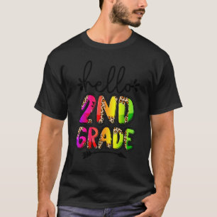 2nd Grade Tie Dye Teacher Team Second Grade Squad T-Shirt