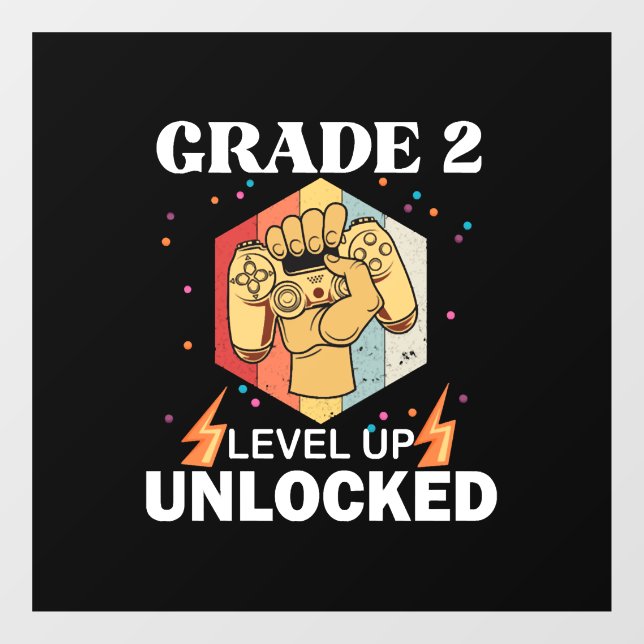 2nd Grade Unlocked Level Up Back To School First (Sheet)