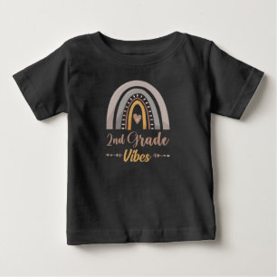 2nd Grade Vibes Second Grade Back to School Baby T-Shirt