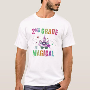 2Nd Grader Kids Teacher Second Grade IS MAGICAL I' T-Shirt