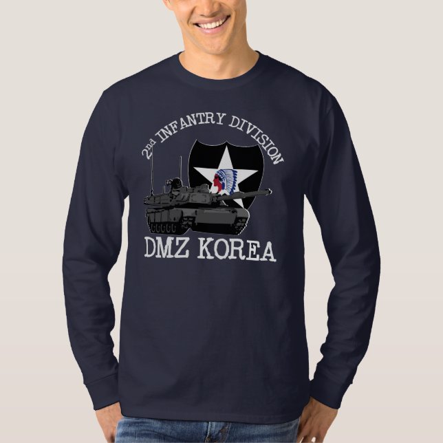 2nd ID DMZ Korea Vet T-Shirt (Front)