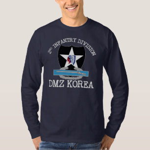 2nd ID DMZ Vet with CIB T-Shirt
