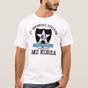 2nd ID Korea DMZ Vet with CIB T-Shirt