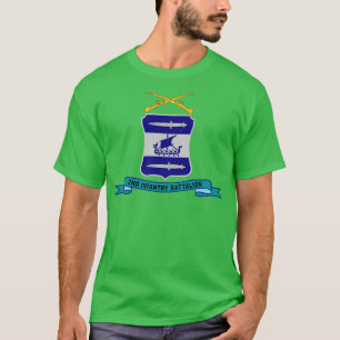 2nd Infantry Battalion w Br Ribbon T-Shirt