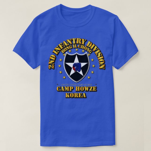 2nd Infantry Division Camp Howze T-Shirt (Design Front)