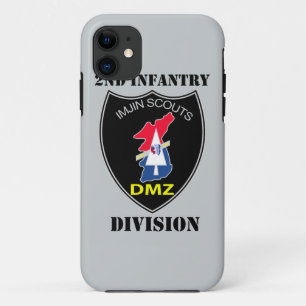 2nd Infantry Division - Imjin Scouts With Text Case-Mate iPhone Case