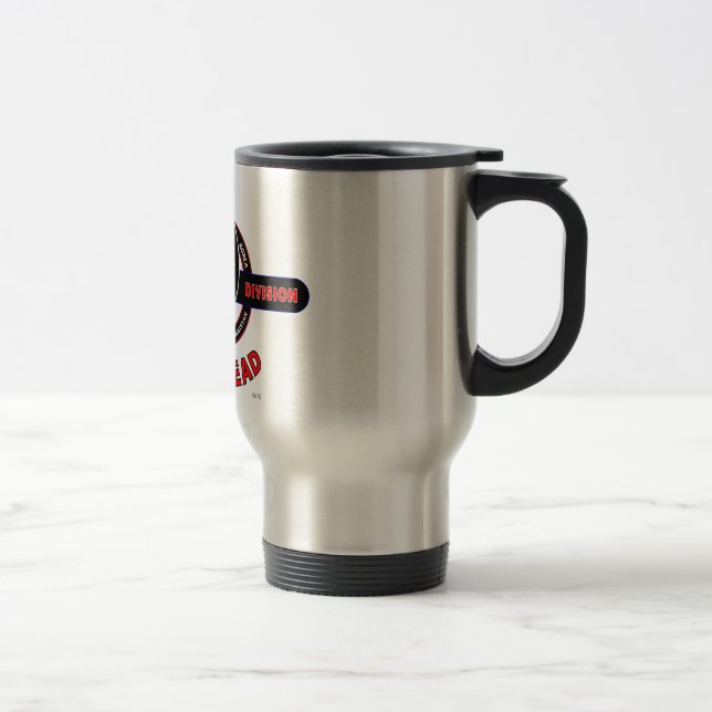 2ND INFANTRY DIVISION "INDIAN HEAD" TRAVEL MUG (Right)
