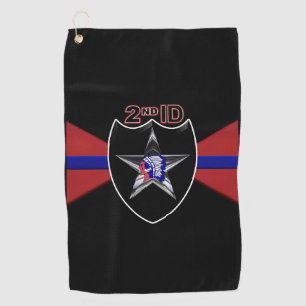 2nd Infantry Division “Indianhead Division” Golf Towel