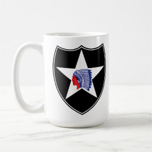 2nd Infantry Division Patch United States  Coffee Mug