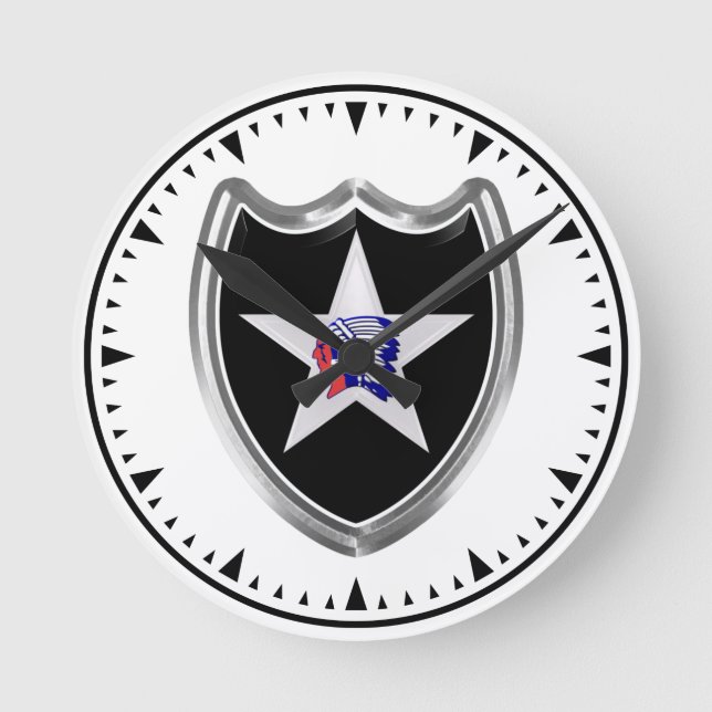 2nd Infantry Division  Round Clock (Front)