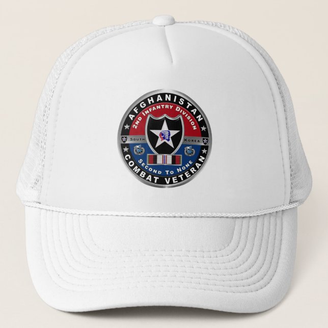 2nd Infantry Division    Trucker Hat (Front)