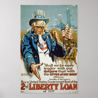 2nd Liberty Loan Poster