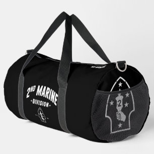 2nd Marine Division Silent Second Customisable Duffle Bag