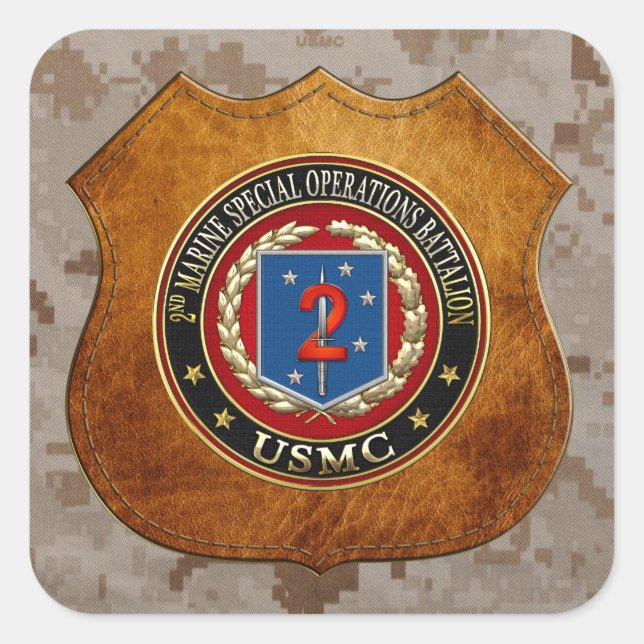 2nd MSOB [3D] Square Sticker (Front)