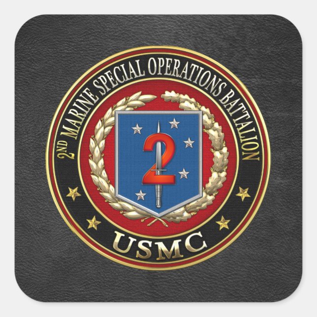 2nd MSOB [3D] Square Sticker (Front)