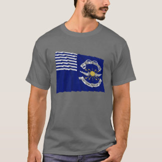 2nd Regt Lt Dragoons Waving Flag T-Shirt