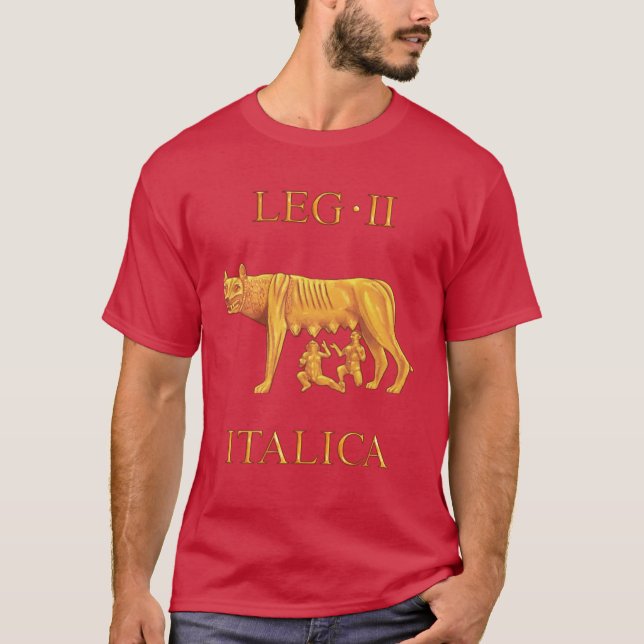 2nd Roman Legion II Italica T-Shirt (Front)
