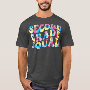 2nd second grade squad teacher Back To School Retr T-Shirt