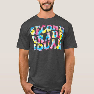 2nd second grade squad teacher Back To School Retr T-Shirt