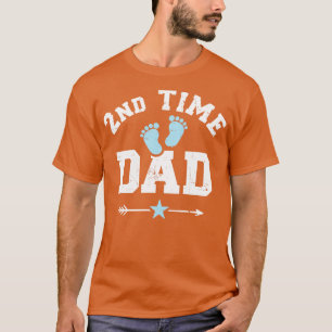 2nd second time Dad baby announcement T-Shirt