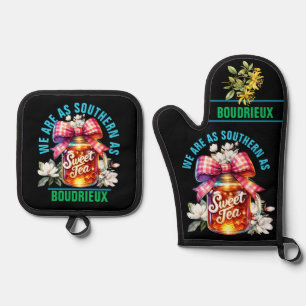 2nd Southern Sweet Tea Oven Mitt & Pot Holder Set