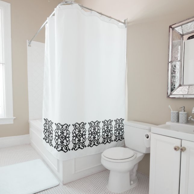 2nd Street Shower Curtain (In Situ)