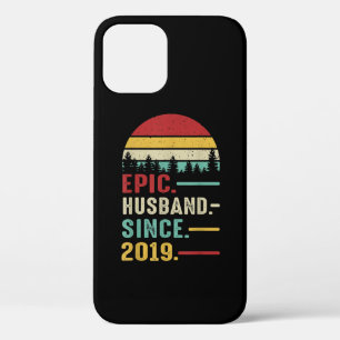 2nd Wedding Anniversary Gift for Him Epic Husband iPhone 12 Case
