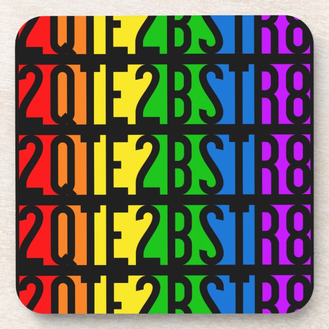 2QTE2BSTR8 coasters (Front)