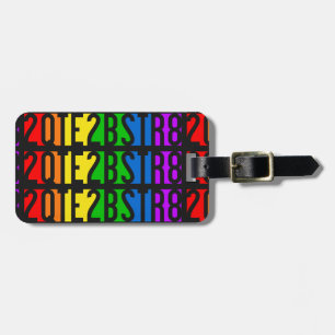 2QTE2BSTR8 custom luggage tag