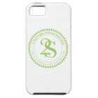 2Sisters Jewelry Custom iPhone 5 case: green/white