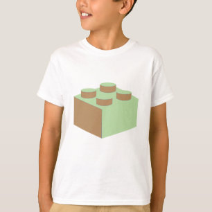 2x2 Brick by Customise My Minifig T-Shirt