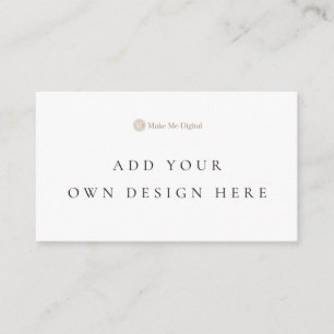 2x3.5 inch Flat Place card