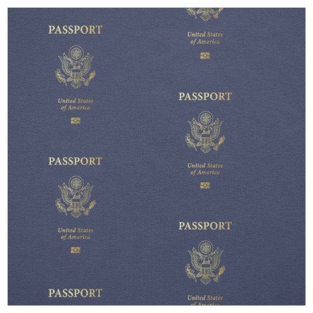 [300] American Passport Cover Fabric (Swatch)