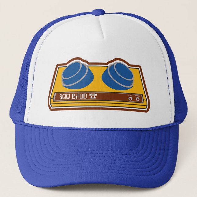 300 Baud Modem Trucker Cap (Front)
