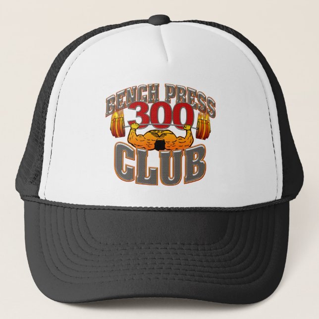 300 Club Bench Press Hat (Front)