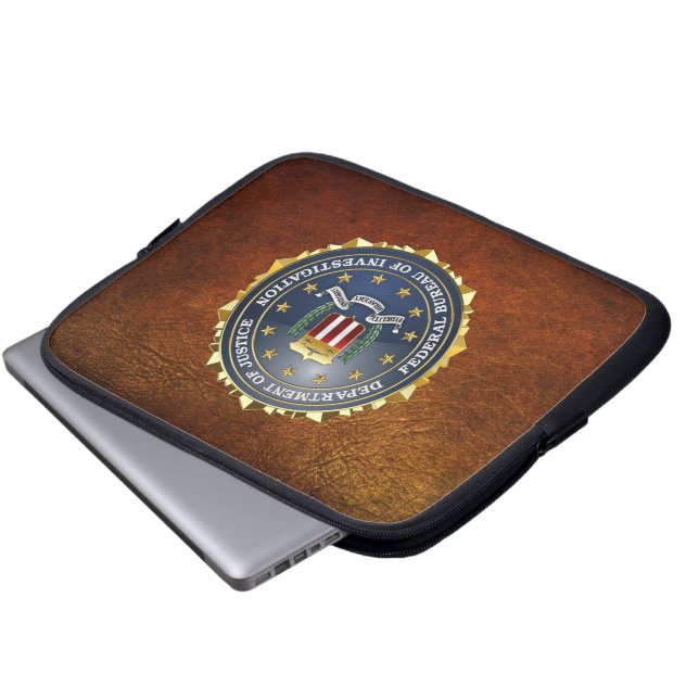 [300] FBI Special Edition Laptop Sleeve (Front Bottom)