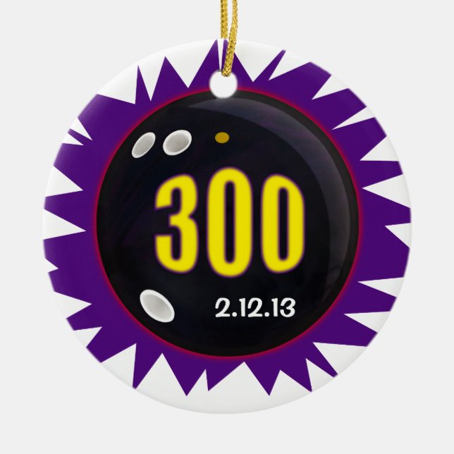 300 Game Ceramic Tree Decoration (Front)