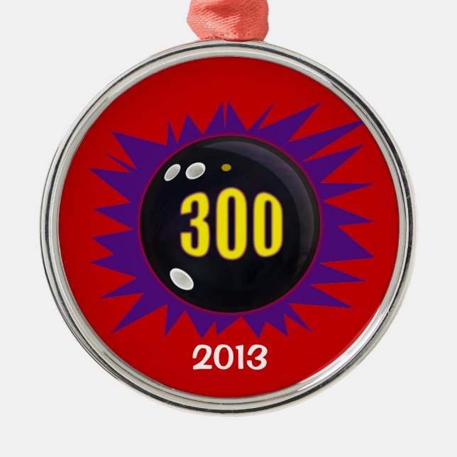 300 Game Metal Tree Decoration (Front)