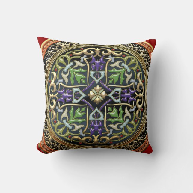 [300] Treasure Trove: Celtic Cross Cushion (Front)