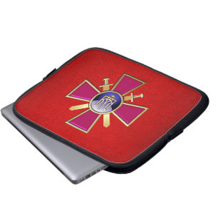 [300] Ukrainian Ground Forces Emblem Laptop Sleeve